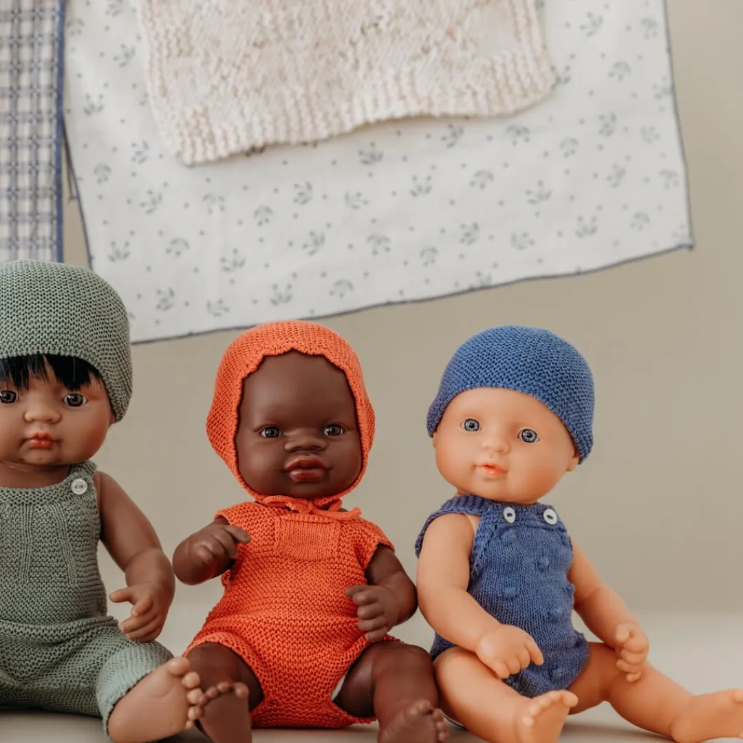 Miniland Dolls|2 Years < Realistic Montessori Baby Doll - Boy