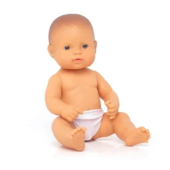 Miniland Dolls|2 Years < Realistic Montessori Baby Doll - Boy