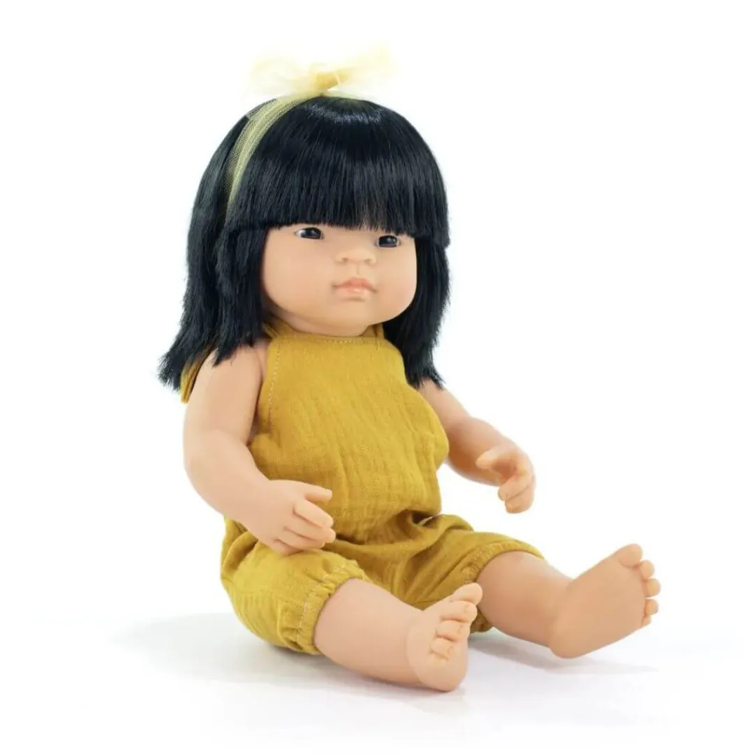Miniland 12-24 Months|Dolls < Realistic Montessori Doll - Asian Girl