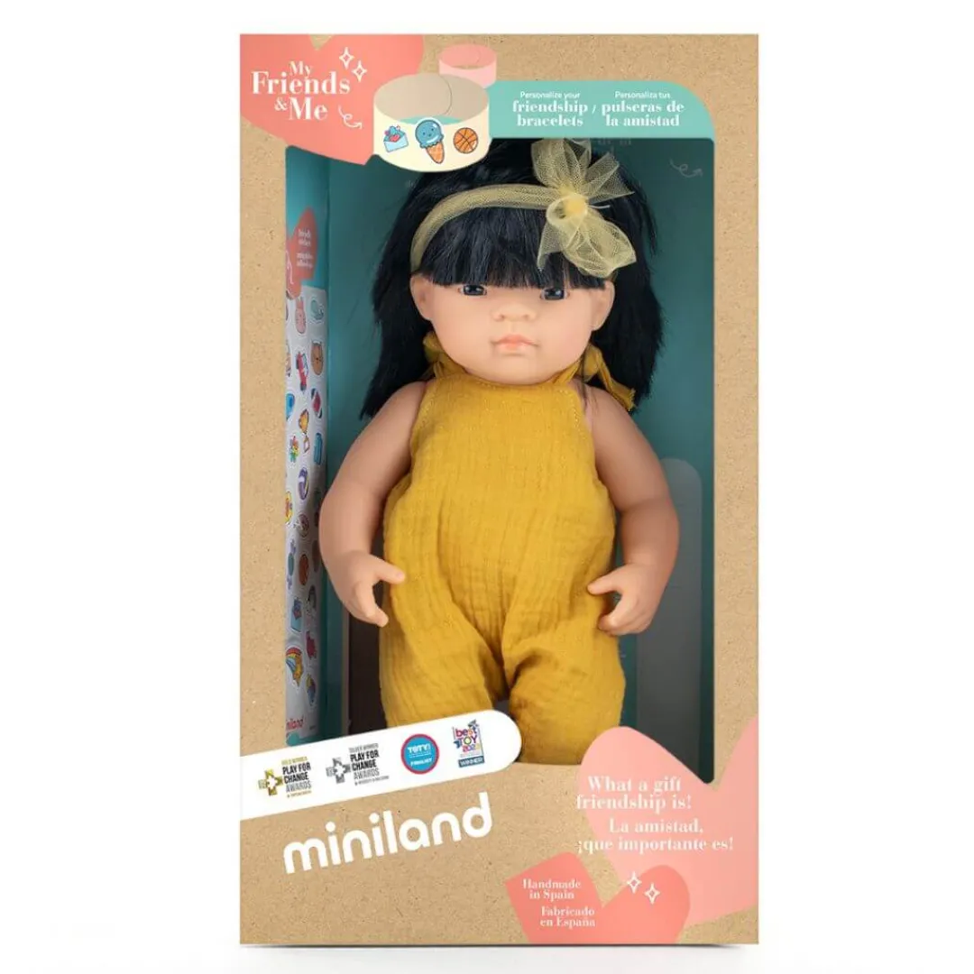 Miniland 12-24 Months|Dolls < Realistic Montessori Doll - Asian Girl