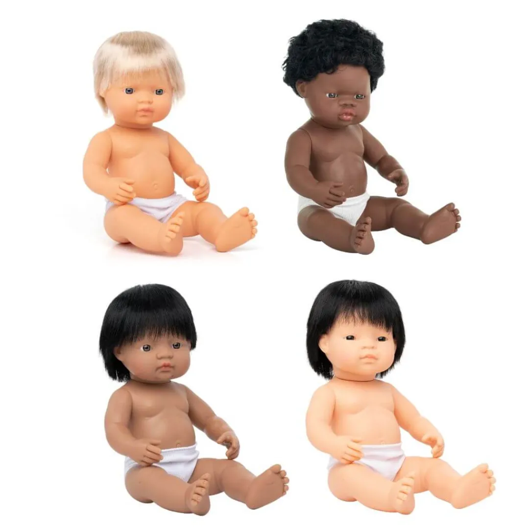 Miniland 12-24 Months|Dolls < Realistic Montessori Doll - Boy
