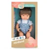 Miniland Dolls|4 Years < Realistic Montessori Doll - White Boy with Brown Hair