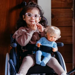 Miniland Dolls|4 Years < Realistic Montessori Doll with Cochlear Implant