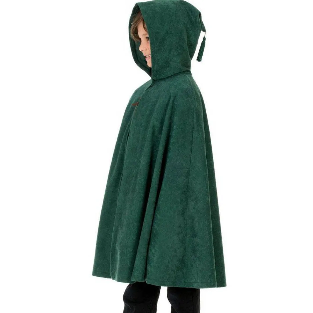 Fairy Finery 4 Years|3 Years < Robin Hood Costume Hat and Cape Set
