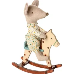 Maileg Maileg Collection|4 Years < Rocking Horse for Mice - Spotted