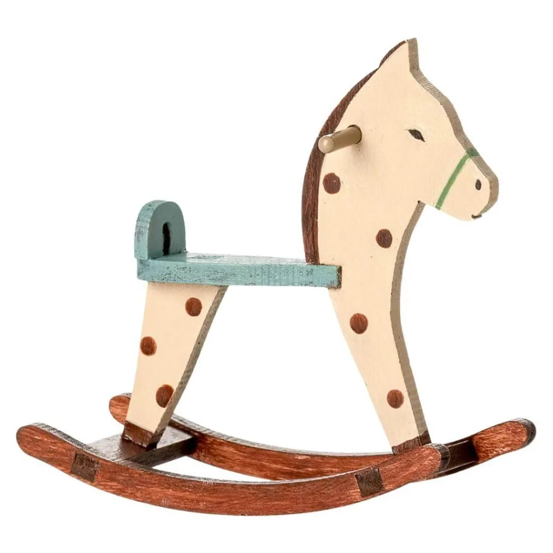 Maileg Maileg Collection|4 Years < Rocking Horse for Mice - Spotted