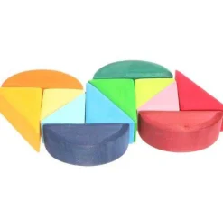 Grimm's Spiel u0026 Holz 12-24 Months|Wooden Toys < Rolling Boats Wooden Blocks
