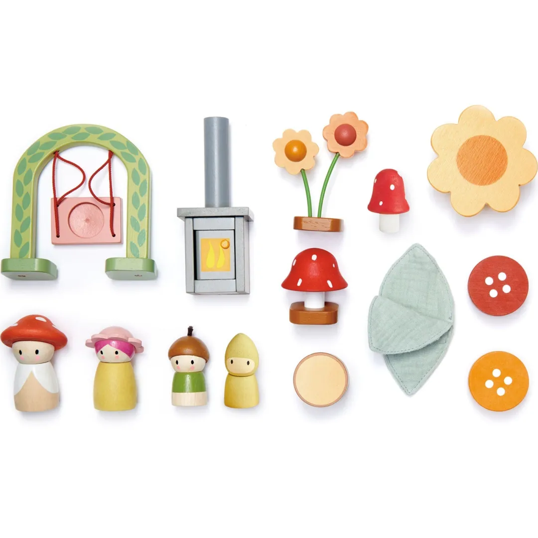 Tender Leaf Dollhouses|Wooden Toys < Rosewood Cottage Mini Wooden Dollhouse