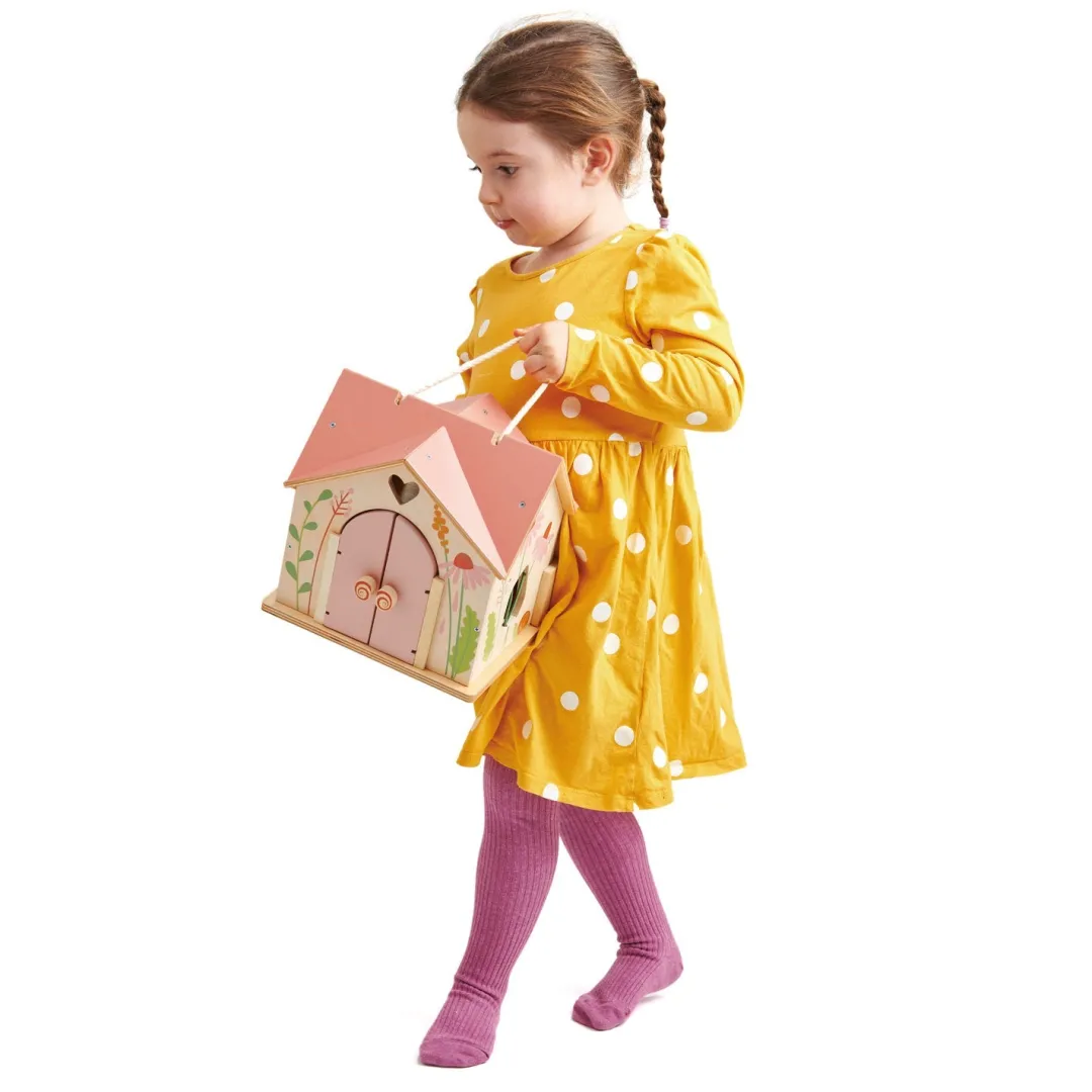 Tender Leaf Dollhouses|Wooden Toys < Rosewood Cottage Mini Wooden Dollhouse
