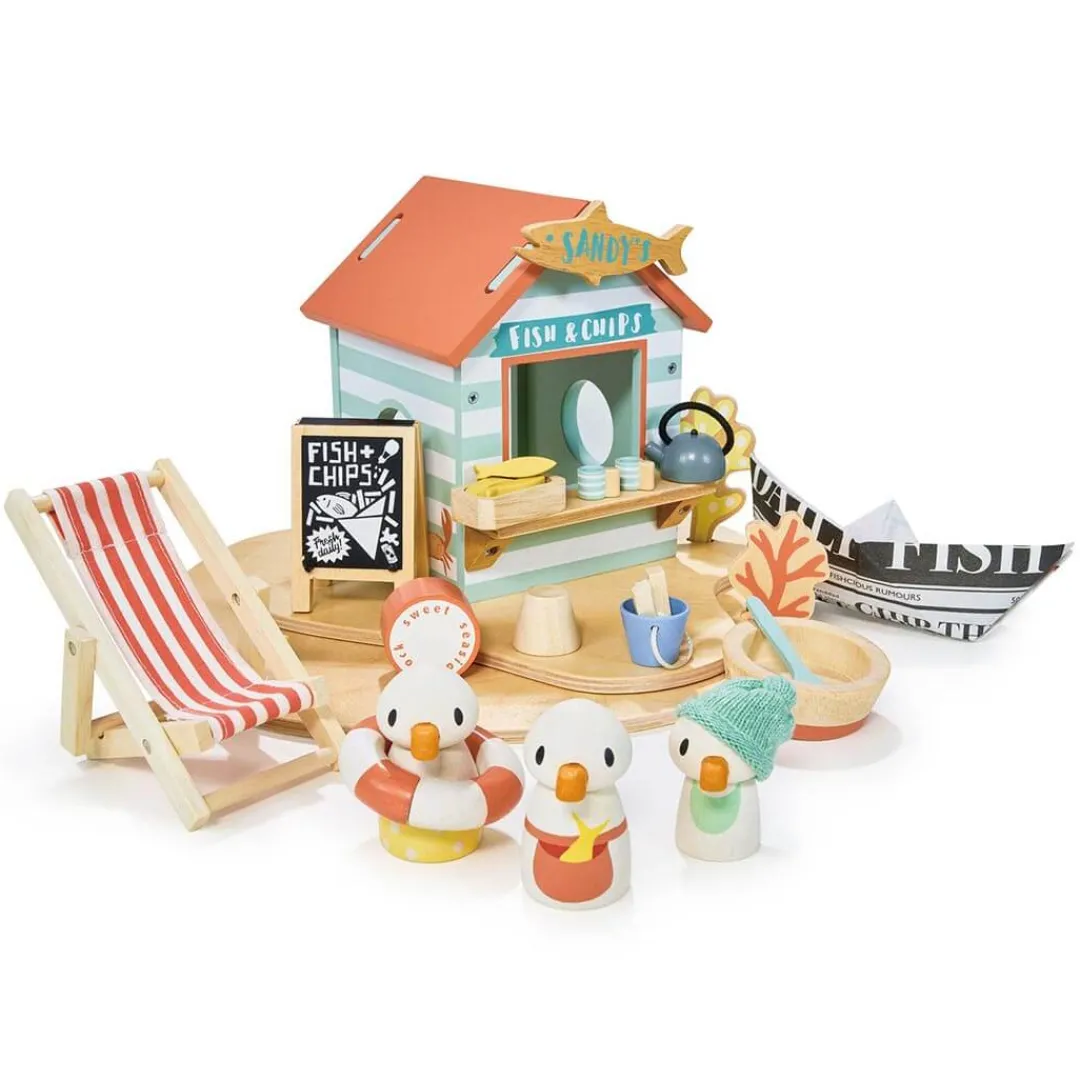 Tender Leaf Dollhouses|Wooden Toys < Sandy's Wooden Beach Hut