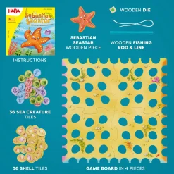 HABA Games|4 Years < Sebastian Sea Star Fishing Game