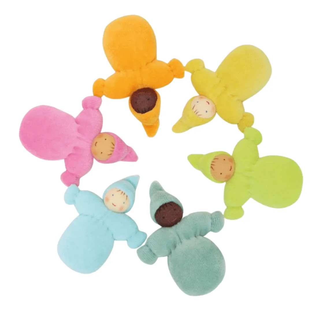 Grimm's Spiel u0026 Holz 12-24 Months|Dolls < Set of Pastel Pocket Babies