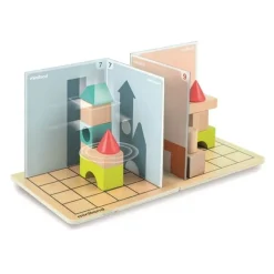 Miniland Wooden Toys|Early Learning < Shapes & Shadows Stacking Game