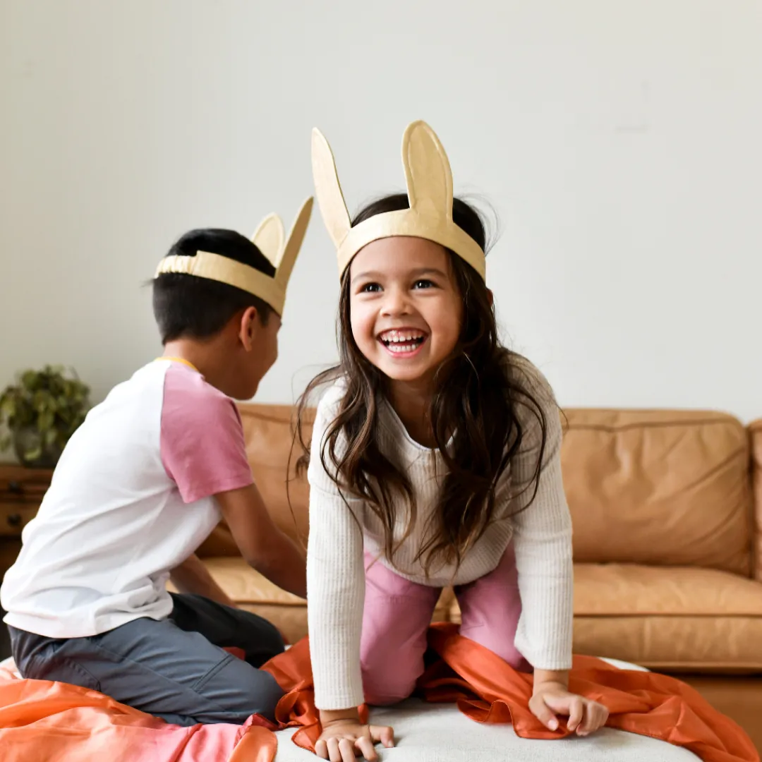 Sarah's Silks Playsilks|4 Years < Silk Bunny Ears