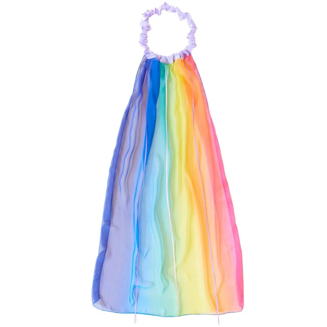 Sarah's Silks Playsilks|Fairies & Gnomes < Silk Rainbow Veil