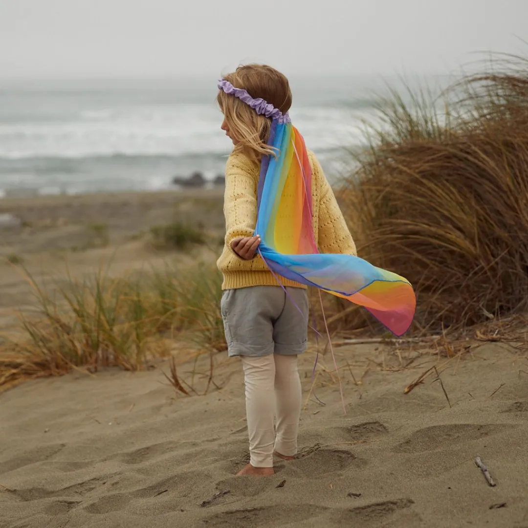 Sarah's Silks Playsilks|Fairies & Gnomes < Silk Rainbow Veil