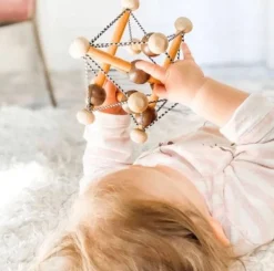 Manhattan Toy 12-24 Months|0-12 Months < Skwish Wooden Baby Rattle & Teething Toy