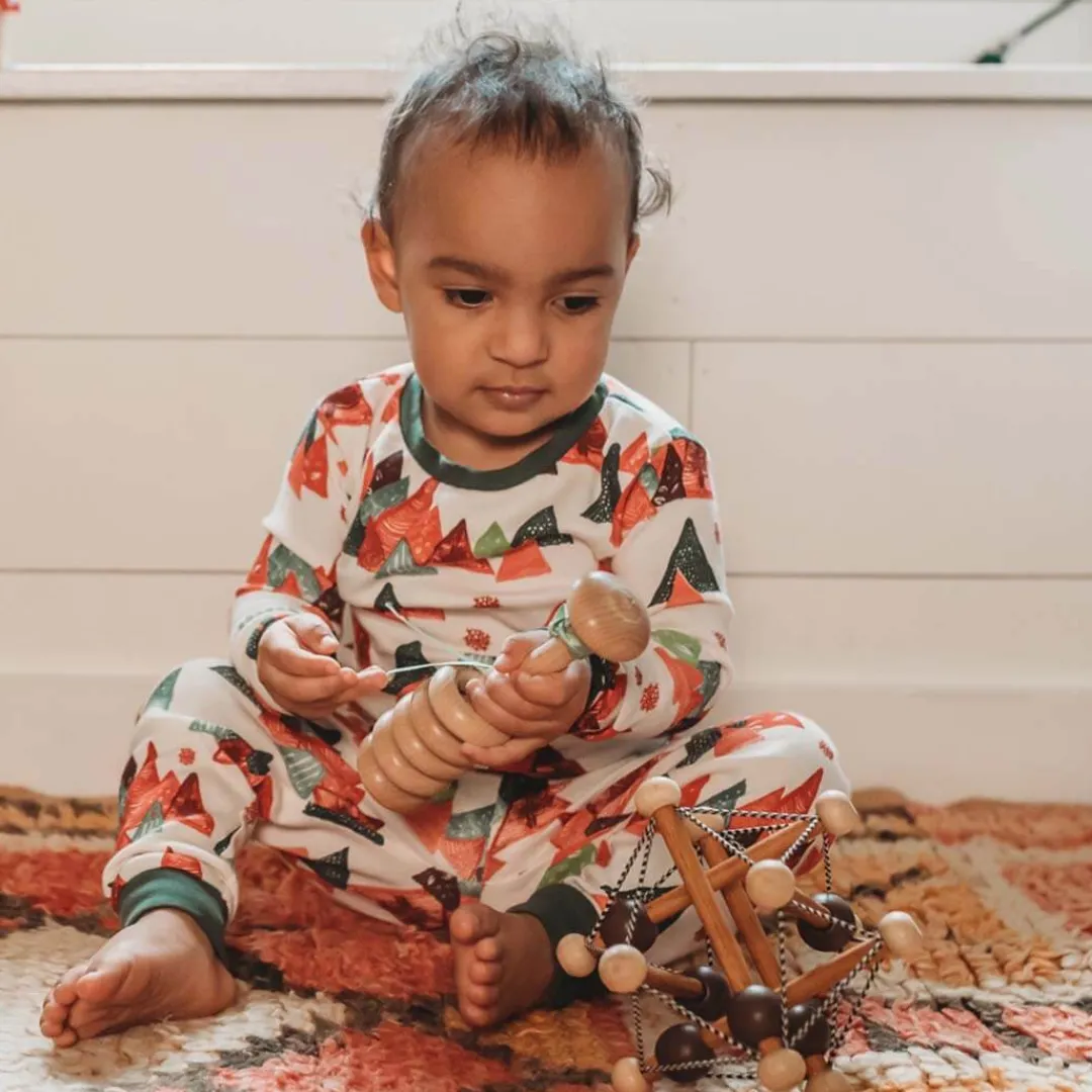 Manhattan Toy 12-24 Months|0-12 Months < Skwish Wooden Baby Rattle & Teething Toy