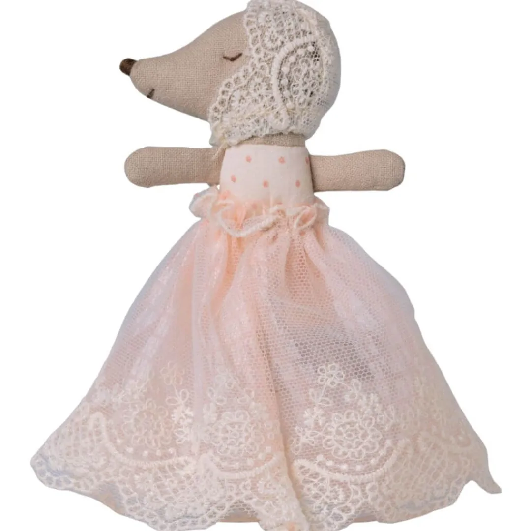 Maileg Maileg Collection|4 Years < Sleepy-Wakey Baby Mouse in a Gown