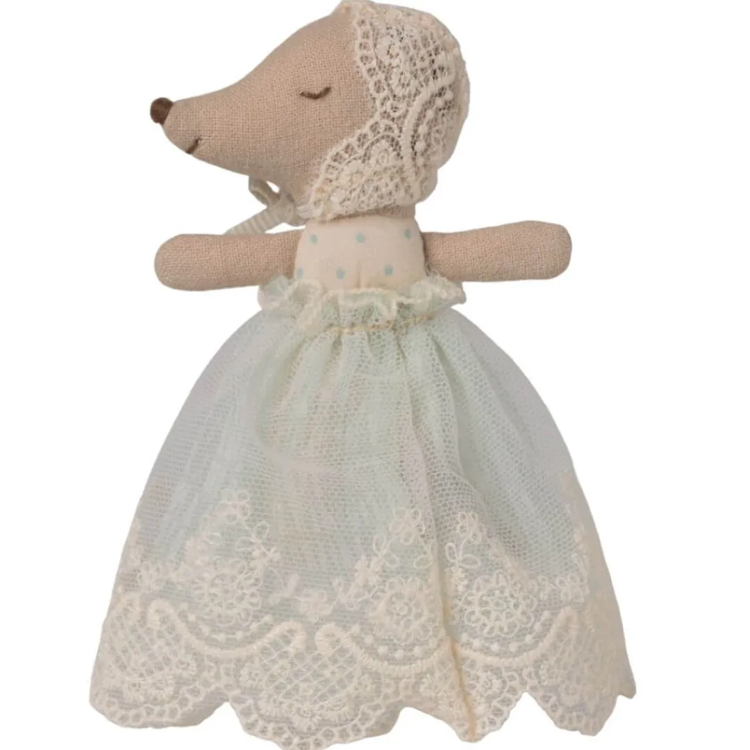 Maileg Maileg Collection|4 Years < Sleepy-Wakey Baby Mouse in a Gown