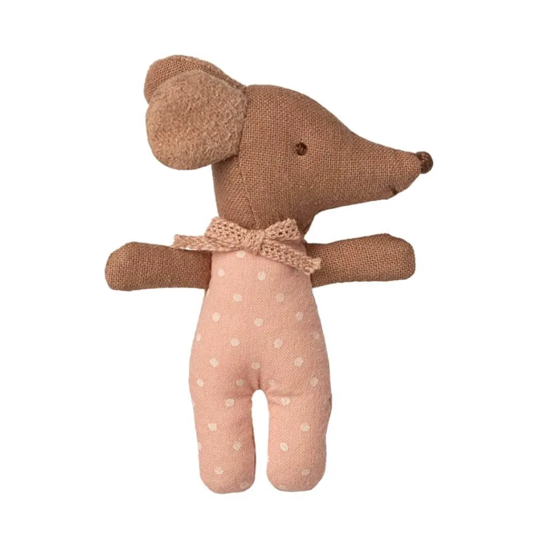 Maileg Maileg Collection|4 Years < Sleepy Wakey Baby Mouse in a Matchbox