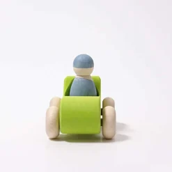 Grimm's Spiel u0026 Holz 12-24 Months|2 Years < Small Green Convertible - Wooden Toy Car
