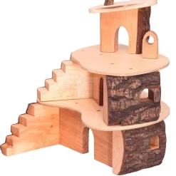 Magic Wood Dollhouses|Fairies & Gnomes < Small Wooden Tree House Dollhouse