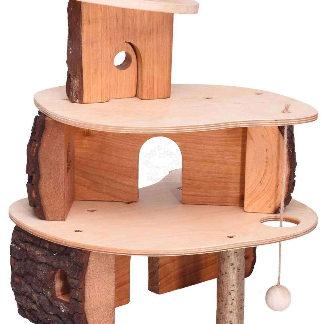 Magic Wood Dollhouses|Fairies & Gnomes < Small Wooden Tree House Dollhouse