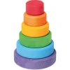 Grimm's Spiel u0026 Holz 12-24 Months|Early Learning < Small Wood Rainbow Stacking Tower