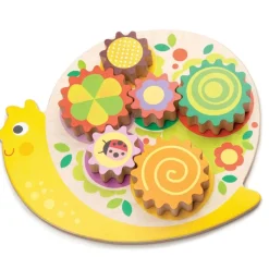 Tender Leaf Toys 12-24 Months|Wooden Toys < Snail Whirls Gear Toy