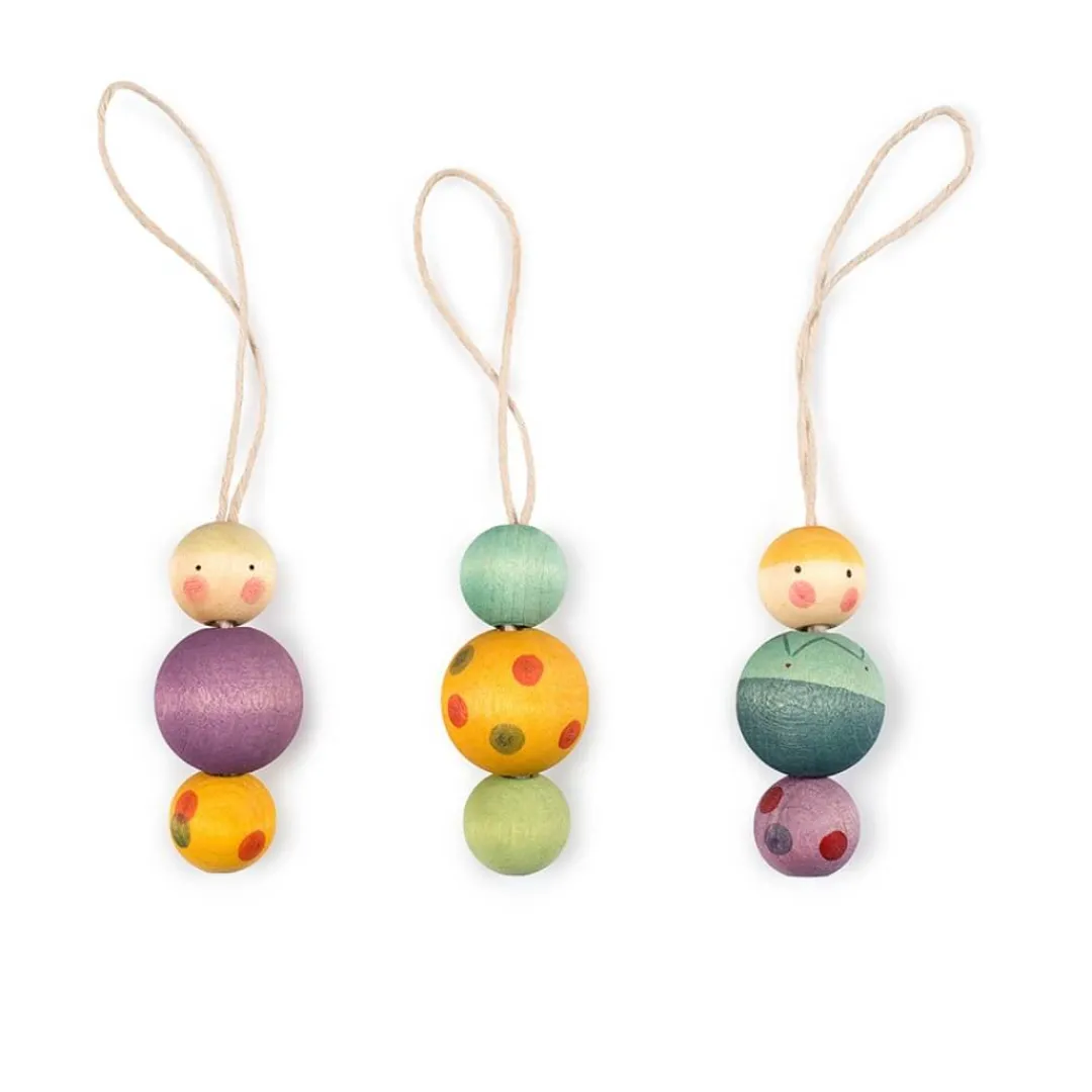 Grapat 4 Years|3 Years < Snow Buddy Wooden Ornament Set