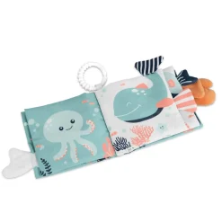 Miniland 0-12 Months < Soft Sensory Baby Book - Ocean