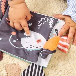 Miniland 0-12 Months < Soft Sensory Baby Book - Ocean