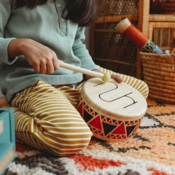 PlanToys Wooden Toys|4 Years < Solid Drum
