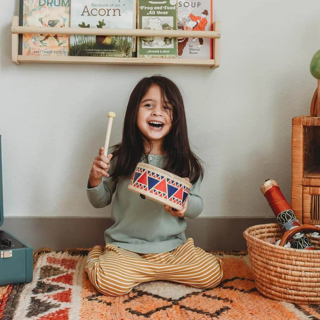 PlanToys Wooden Toys|4 Years < Solid Drum