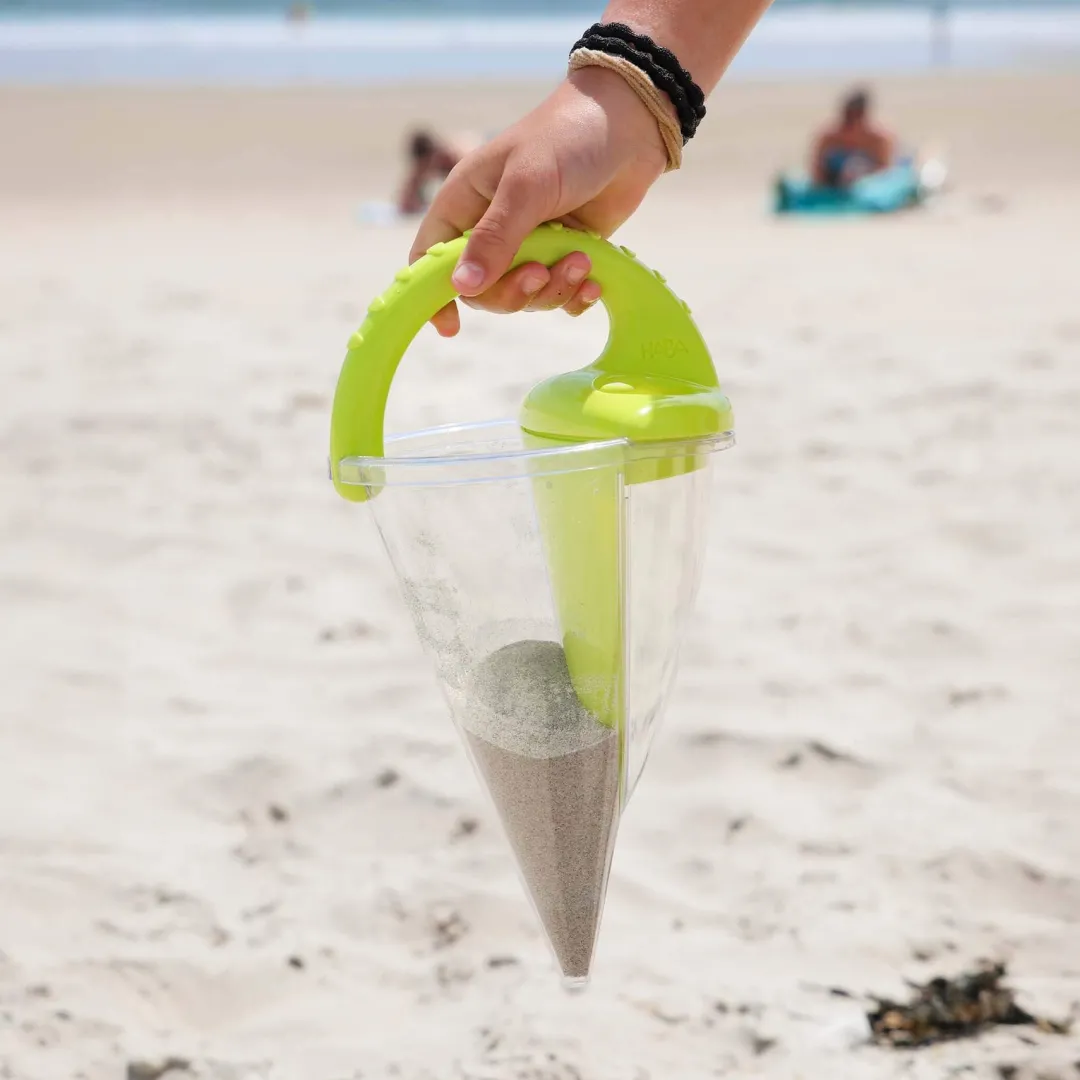 HABA Outdoor Toys|4 Years < Spilling Funnel Sand and Water Mixing Toy