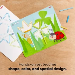 HABA Early Learning|Games < Stabix Wooden Arranging & Matching Game
