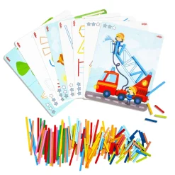 HABA Early Learning|Games < Stabix Wooden Arranging & Matching Game