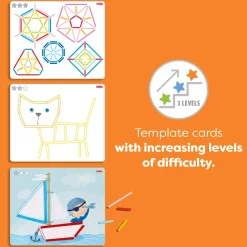 HABA Early Learning|Games < Stabix Wooden Arranging & Matching Game