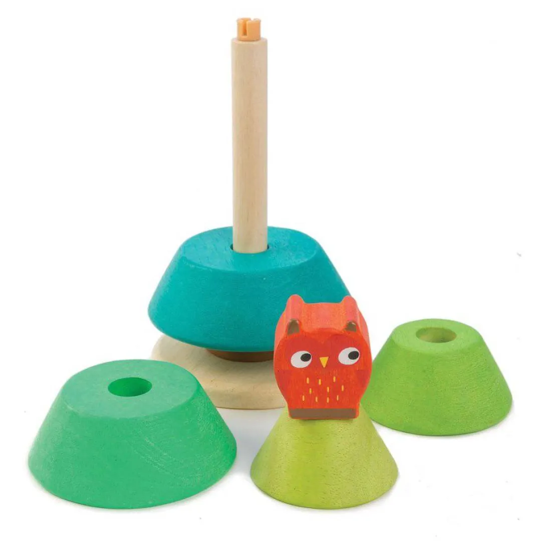 Tender Leaf Toys 12-24 Months|Wooden Toys < Stacking Fir Tree