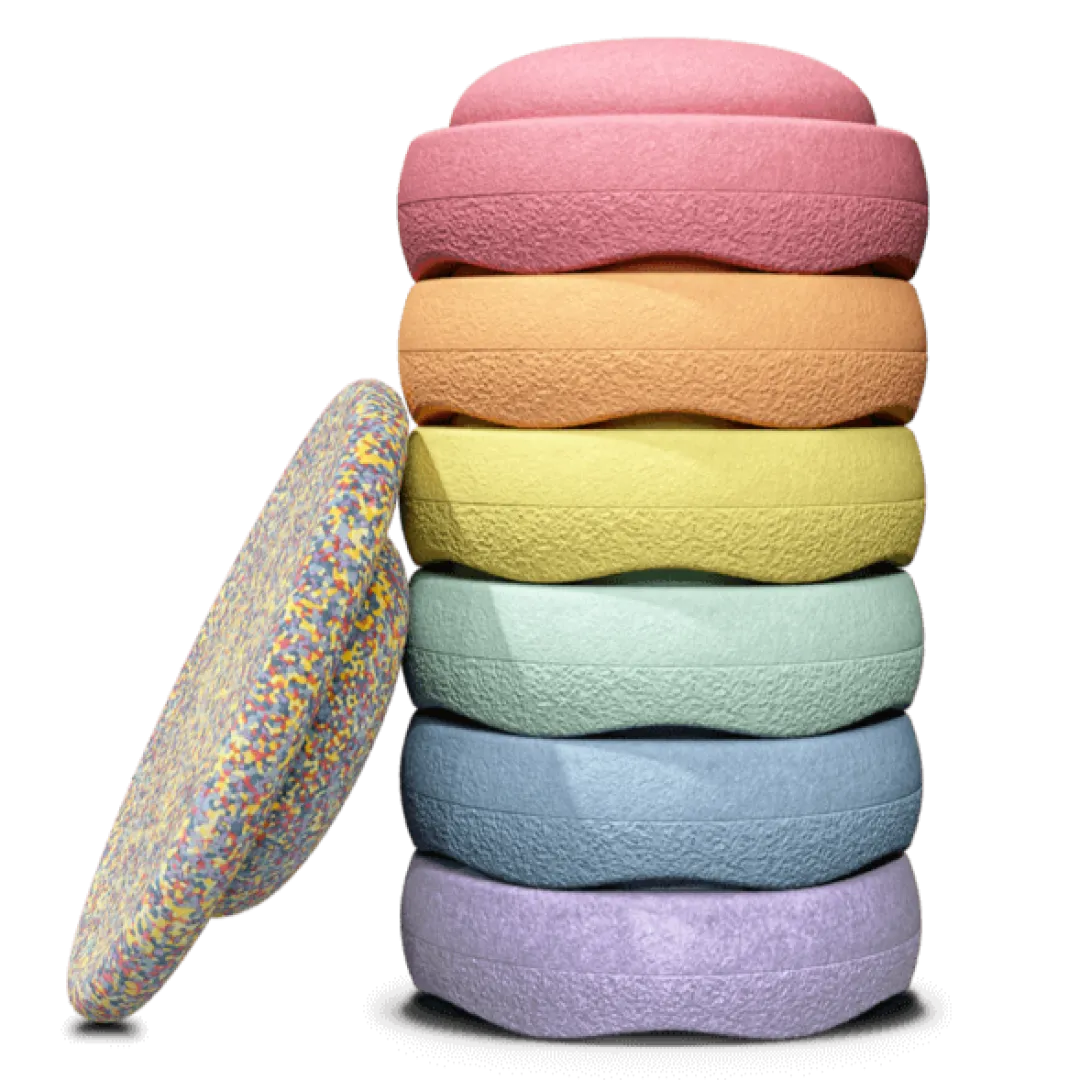 Stapelstein® Outdoor Toys|4 Years < Balance and Stepping Stone Set