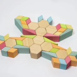 Grimm's Spiel u0026 Holz Wooden Toys|Puzzles < Starry Sky Building Set - Dawn