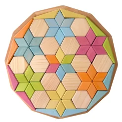 Grimm's Spiel u0026 Holz Wooden Toys|Puzzles < Starry Sky Building Set - Dawn