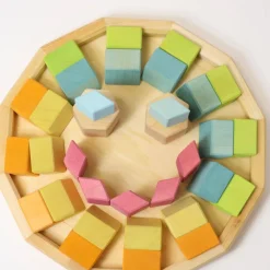 Grimm's Spiel u0026 Holz Wooden Toys|Puzzles < Starry Sky Building Set - Dawn