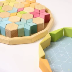 Grimm's Spiel u0026 Holz Wooden Toys|Puzzles < Starry Sky Building Set - Dawn