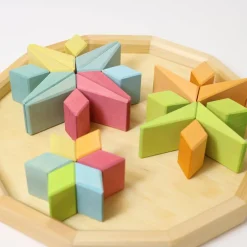 Grimm's Spiel u0026 Holz Wooden Toys|Puzzles < Starry Sky Building Set - Dawn