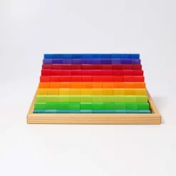 Grimm's Spiel u0026 Holz Marble & Ball Runs|Early Learning < Stepped Counting Math Blocks