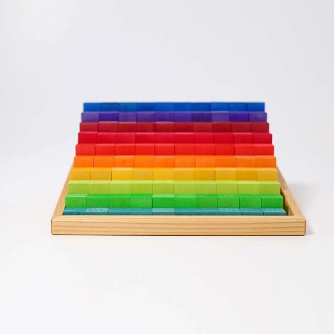 Grimm's Spiel u0026 Holz Marble & Ball Runs|Early Learning < Stepped Counting Math Blocks