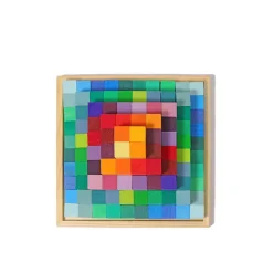 Grimm's Spiel u0026 Holz Early Learning|Wooden Toys < Stepped Pyramid Wooden Math Blocks