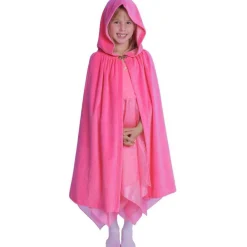 Fairy Finery Fairies & Gnomes|4 Years < Storybook Hooded Cloak - Rose Pink